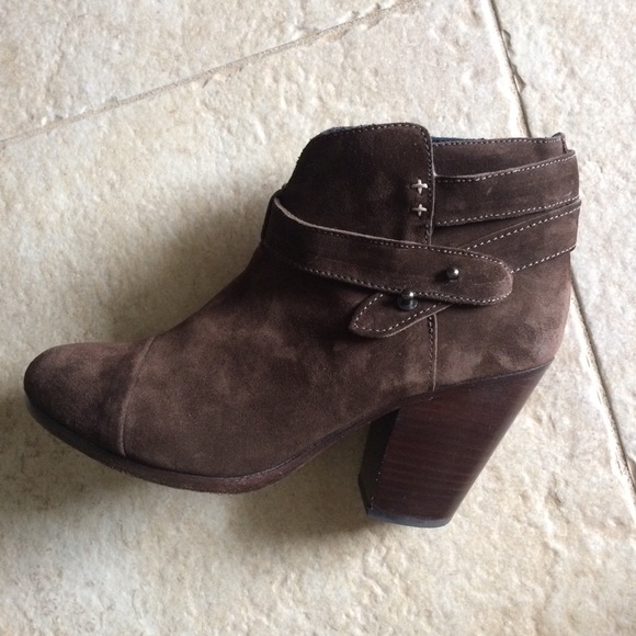 rag & bone Arrow Boot Espresso Suede - Picture 4 of 5